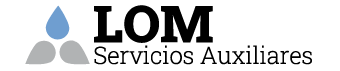 Logotipo LOM servicios auxiliares